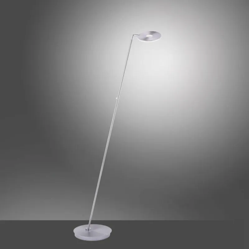 Luminaires Paul Neuhaus Lampadaire Paul Neuhaus MARTIN LED Acier inoxydable, 1 lumière* Lampadaires Et Lampes Sur Pied