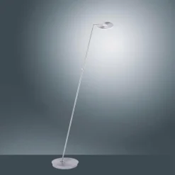 Luminaires Paul Neuhaus Lampadaire Paul Neuhaus MARTIN LED Acier inoxydable, 1 lumière* Lampadaires Et Lampes Sur Pied