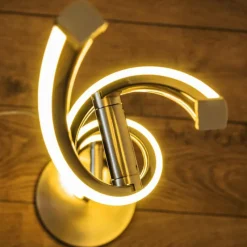 Luminaires Paul Neuhaus Lampadaire Paul Neuhaus POLINA LED Acier inoxydable, 2 lumières* Éclairage Led