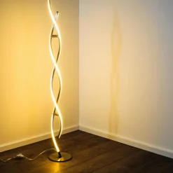 Luminaires Paul Neuhaus Lampadaire Paul Neuhaus POLINA LED Acier inoxydable, 2 lumières* Éclairage Led