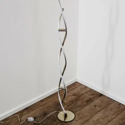 Luminaires Paul Neuhaus Lampadaire Paul Neuhaus POLINA LED Acier inoxydable, 2 lumières* Éclairage Led