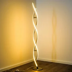 Luminaires Paul Neuhaus Lampadaire Paul Neuhaus POLINA LED Acier inoxydable, 2 lumières* Éclairage Led