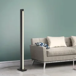 Luminaires Paul Neuhaus Lampadaire Paul Neuhaus PURE-LINES LED Anthracite, 1 lumière, Télécommandes* Éclairage Led