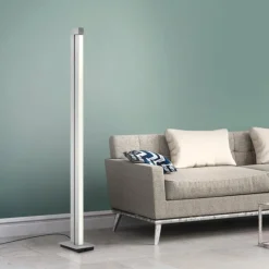 Luminaires Paul Neuhaus Lampadaire Paul Neuhaus PURE-LINES LED Aluminium, 1 lumière, Télécommandes* Lampadaires Et Lampes Sur Pied