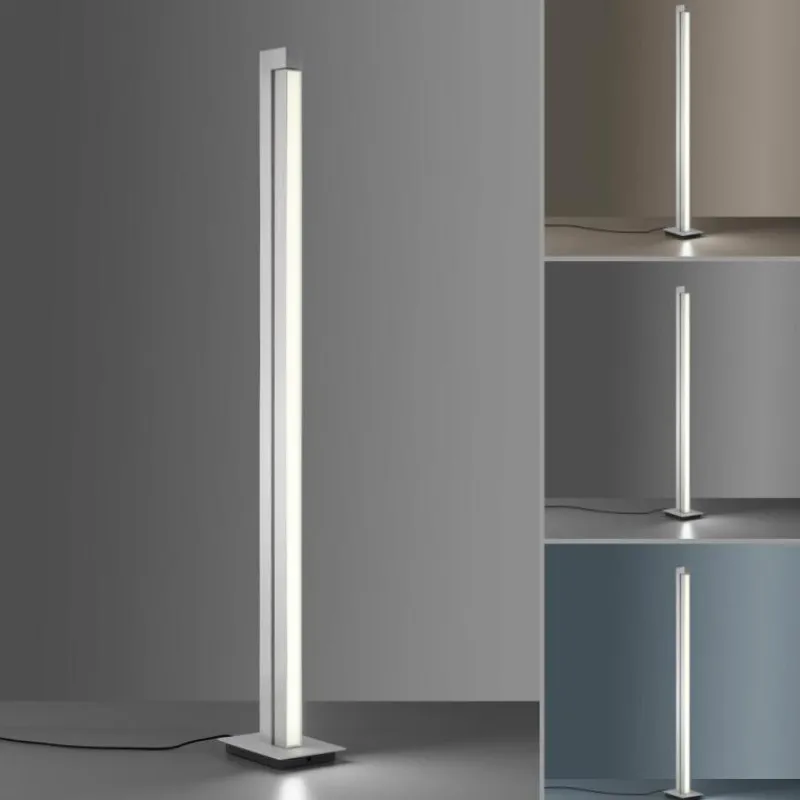 Luminaires Paul Neuhaus Lampadaire Paul Neuhaus PURE-LINES LED Aluminium, 1 lumière, Télécommandes* Lampadaires Et Lampes Sur Pied