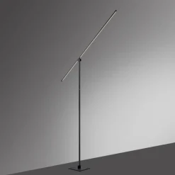 Luminaires Paul Neuhaus Lampadaire Paul Neuhaus PURE-GRAFO LED Noir, 1 lumière* Éclairage Led