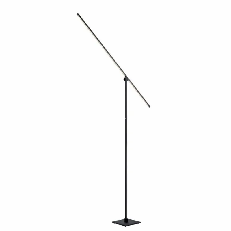 Luminaires Paul Neuhaus Lampadaire Paul Neuhaus PURE-GRAFO LED Noir, 1 lumière* Éclairage Led