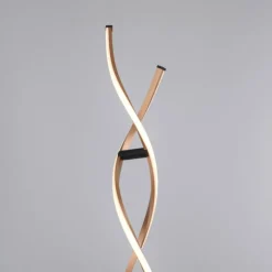 Lampes Dorées-Luminaires Paul Neuhaus Lampadaire Paul Neuhaus POLINA LED Noir, 1 lumière