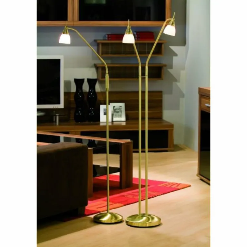 Luminaires Paul Neuhaus Lampadaire Paul Neuhaus PINO Laiton, 1 lumière