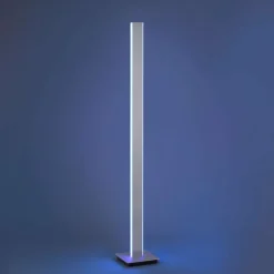 Paul Neuhaus Q-Serie Lampadaire Paul-Neuhaus Q-ADRIANA LED Aluminium, 2 lumières, Télécommandes