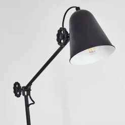 Luminaires Scandinaves-hofstein Lampadaire Peny Noir, 1 lumière