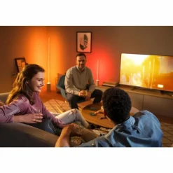 Luminaires Philips Lampadaire Philips Hue Signe LED Blanc, 1 lumière, Changeur de couleurs