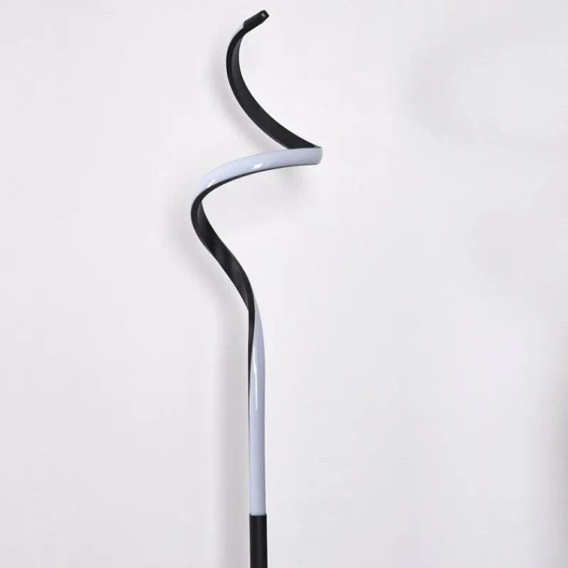 hofstein Lampadaire Pitasch LED Noir, 1 lumière