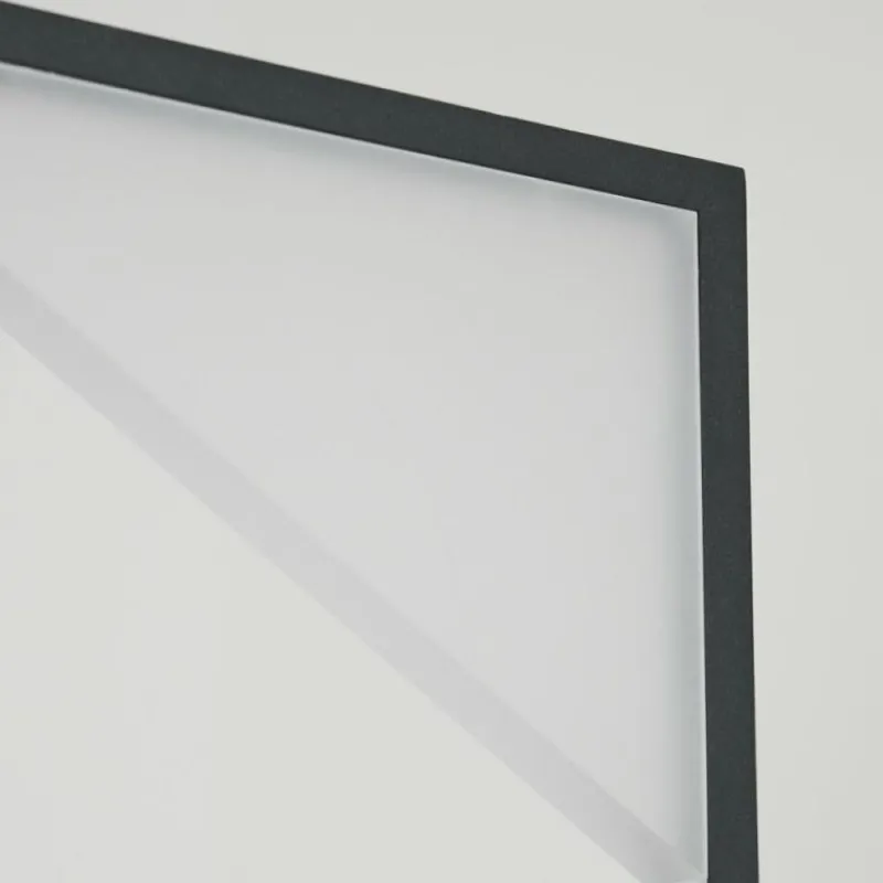 hofstein Lampadaire Pitasch LED Noir, 1 lumière* Lampadaires Et Lampes Sur Pied