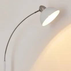 hofstein Lampadaire Poitou Blanc, 1 lumière