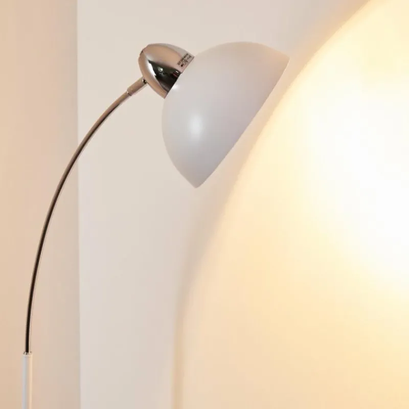 hofstein Lampadaire Poitou Blanc, 1 lumière