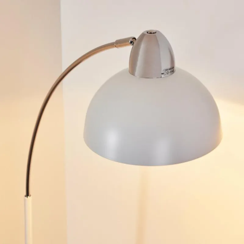 hofstein Lampadaire Poitou Blanc, 1 lumière