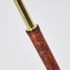 Lampes Dorées-hofstein Lampadaire Poitou Rouille, 1 lumière