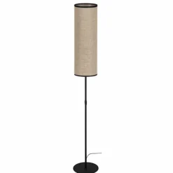 Lampes En Tissu-hofstein Lampadaire Pomancillo Noir, 1 lumière