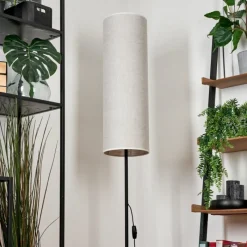 Lampes En Tissu-hofstein Lampadaire Pomancillo Noir, 1 lumière