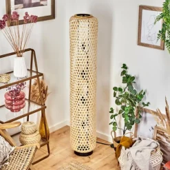 Luminaires Scandinaves-hofstein Lampadaire Quinto Noir, 4 lumières