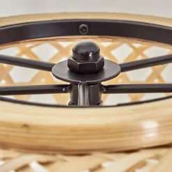 Luminaires Scandinaves-hofstein Lampadaire Quinto Noir, 4 lumières