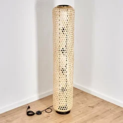 Luminaires Scandinaves-hofstein Lampadaire Quinto Noir, 4 lumières