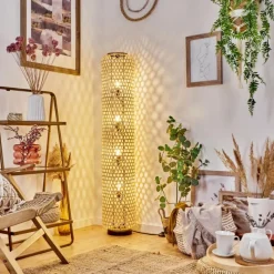 Luminaires Scandinaves-hofstein Lampadaire Quinto Noir, 4 lumières