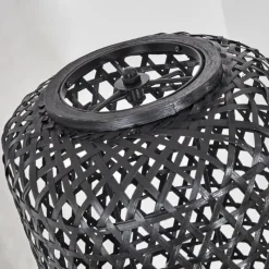 Luminaires Scandinaves-hofstein Lampadaire Quinto Noir, 4 lumières