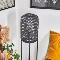 Luminaires Scandinaves-hofstein Lampadaire Quinto Noir, 1 lumière