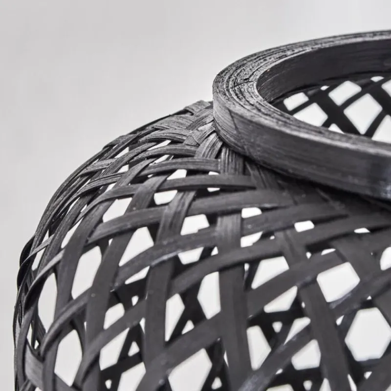 Luminaires Scandinaves-hofstein Lampadaire Quinto Noir, 1 lumière