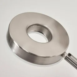 hofstein Lampadaire Rabeja LED Nickel mat, 2 lumières