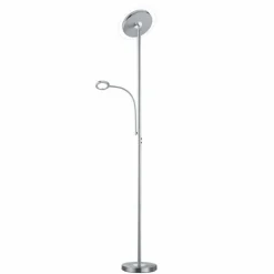 Luminaires Reality Lampadaire Reality Ackbar LED Nickel mat, 1 lumière* Éclairage Led