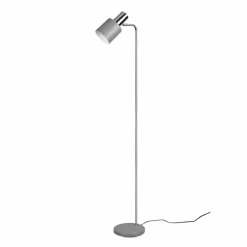Luminaires Reality Lampadaire Reality Adam Chrome, Gris, 1 lumière* Lampadaires Et Lampes Sur Pied