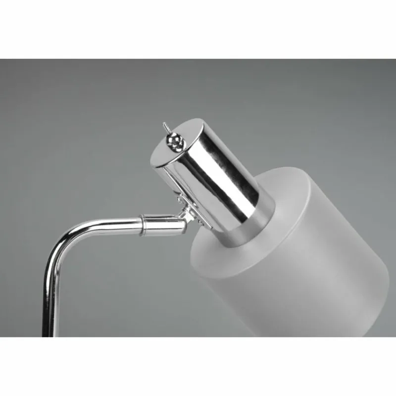 Luminaires Reality Lampadaire Reality Adam Chrome, Gris, 1 lumière* Lampadaires Et Lampes Sur Pied