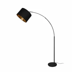 Lampes En Tissu-Luminaires Reality Lampadaire Reality Bolivia Noir, 1 lumière