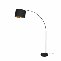 Lampes En Tissu-Luminaires Reality Lampadaire Reality Bolivia Noir, 1 lumière