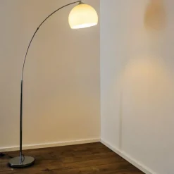 Luminaires Rustiques-Luminaires Reality Lampadaire Reality Brasilia Chrome, 1 lumière