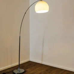 Luminaires Rustiques-Luminaires Reality Lampadaire Reality Brasilia Chrome, 1 lumière