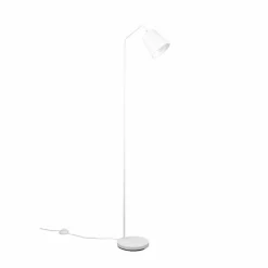 Lampes En Tissu-Luminaires Reality Lampadaire Reality BUDDY Blanc, 1 lumière