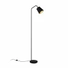 Lampes En Tissu-Luminaires Reality Lampadaire Reality BUDDY Noir, 1 lumière
