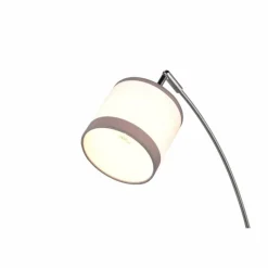 Lampes En Tissu-Luminaires Reality Lampadaire Reality DAVOS Chrome, 3 lumières