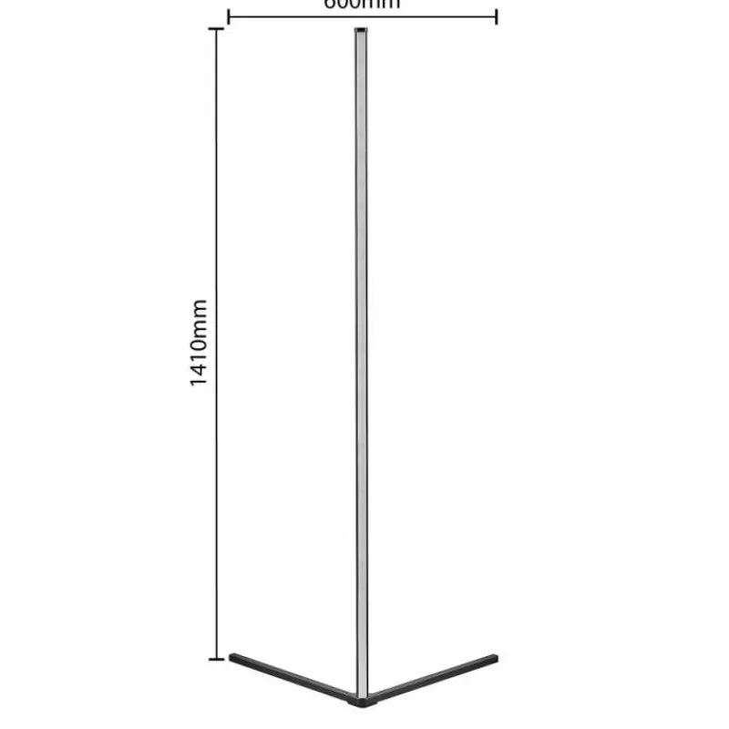 Luminaires Reality Lampadaire Reality LEVEL LED Noir, 1 lumière, Télécommandes, Changeur de couleurs* Éclairage Led