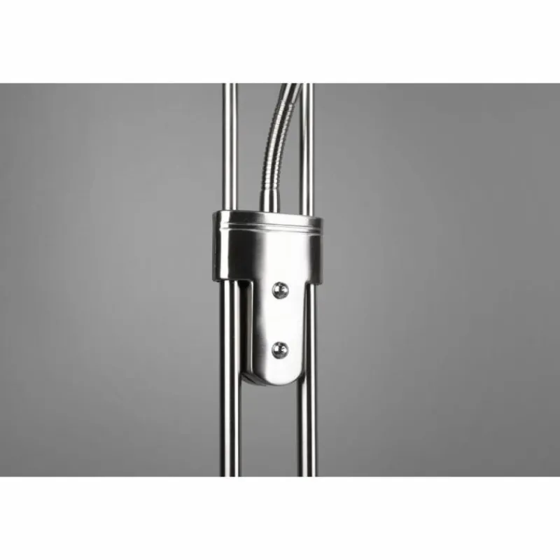 Luminaires Reality Lampadaire Reality Orson LED Nickel mat, 2 lumières