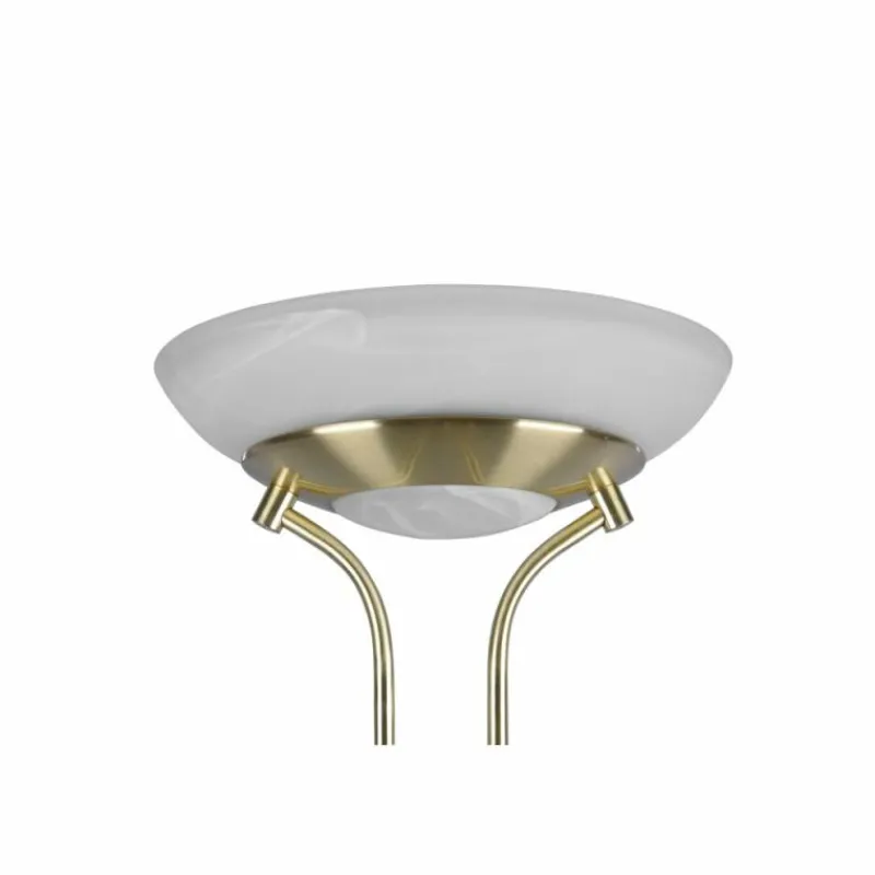 Luminaires Reality Lampadaire Reality Orson LED Laiton, 2 lumières* Lampadaires Et Lampes Sur Pied