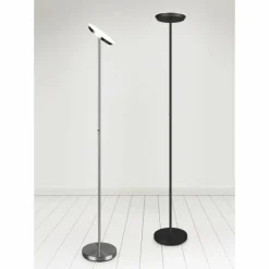 Luminaires Reality Lampadaire Reality Ponda LED Nickel mat, 1 lumière* Éclairage Led