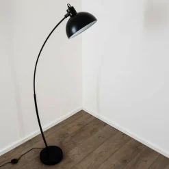 Luminaires Scandinaves-Luminaires Reality Lampadaire Reality Recife Noir, 1 lumière