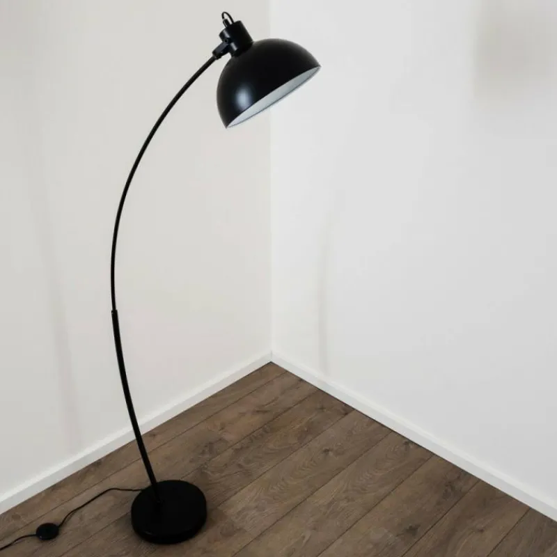 Luminaires Scandinaves-Luminaires Reality Lampadaire Reality Recife Noir, 1 lumière