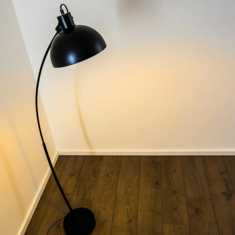 Luminaires Scandinaves-Luminaires Reality Lampadaire Reality Recife Noir, 1 lumière