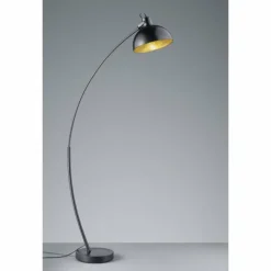 Luminaires Reality Lampadaire Reality Recife Noir, 1 lumière* Lampadaires Et Lampes Sur Pied